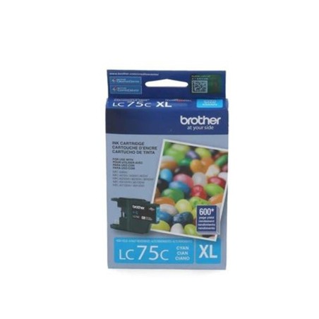 Cartucho de Tinta Brother LC75XL Cyan Original