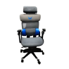 Silla ERGOPRO T700 color azul metalico