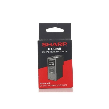 Cartucho de Tinta Sharp UX-C80B Original