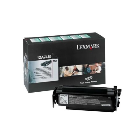 Toner Lexmark 12A7415 Negro Original