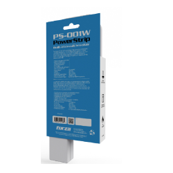 Regleta Forza 2200W 6 NEMA universales disyuntor reposición-120V/240V