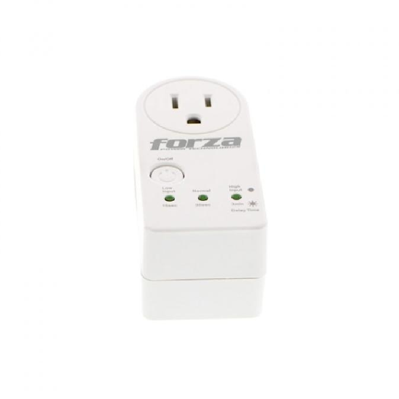 Protector de voltaje Forza 900J/1800W 1 sld giro de 350° tempor-120V
