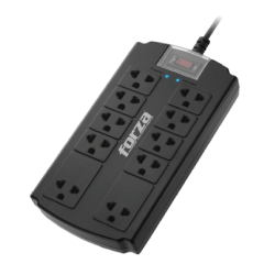 Protector tensión Forza 1080J/1800W 10 slds universales 120V/240V