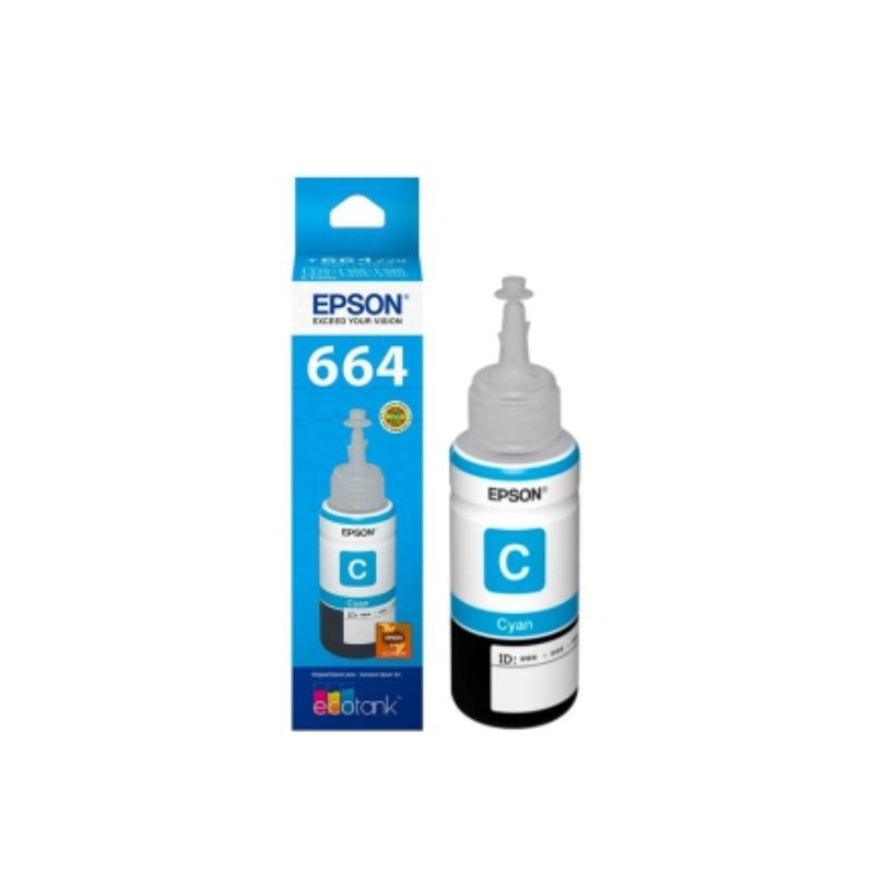BOTELLA DE TINTA CÍAN ECOTANK T664 EPSON