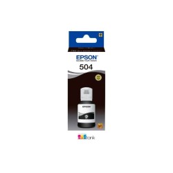 BOTELLA DE TINTA NEGRO  ECOTANK T504 EPSON