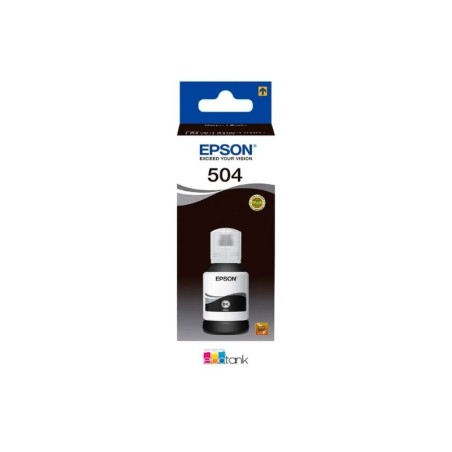 BOTELLA DE TINTA NEGRO  ECOTANK T504 EPSON